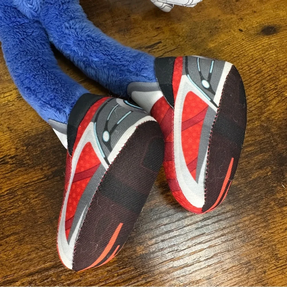 Sonic The Hedgehog Plush Toy Sega Blue Stuffed Animal 12” Character Doll - Picture 6 of 7